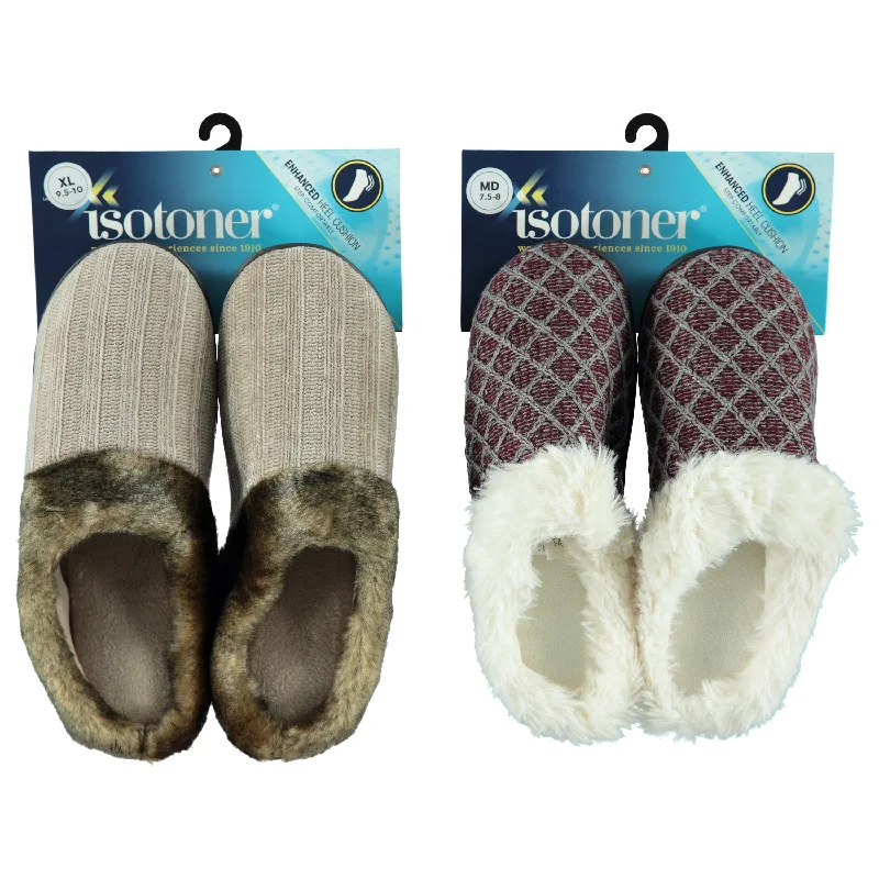 Men's undershirts with a ribbed textureIsotoner Women's Slippers - Assorted Colors, Sizes & Styles to Case (ISLSO-BP) Men's undershirts with a ribbed textureIsotoner Women's Slippers - Assorted Colors, Sizes & Styles to Case (ISLSO-BP)