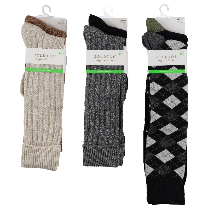 Henley - style men's undershirts with a button placketGold Toe Ladies 2-Pack Cushion Knee-High Socks, Assorted Styles (GTLKN2) Henley - style men's undershirts with a button placketGold Toe Ladies 2-Pack Cushion Knee-High Socks, Assorted Styles (GTLKN2)