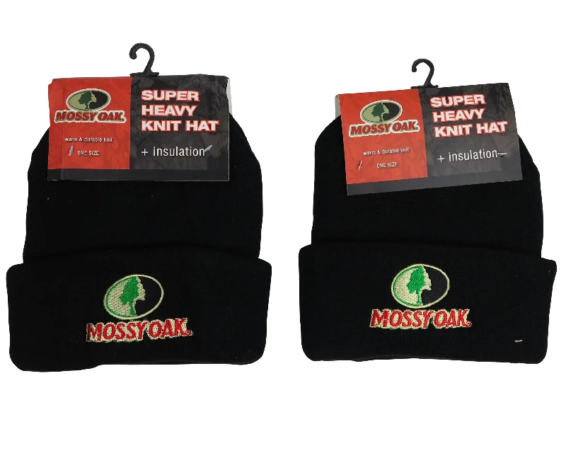 Seamless men's undershirts for a smooth silhouetteMossy Oak Black Knit Hat, Polar Fleece-Lined and Insulated, Heavyweight (MO675 BLACK) Seamless men's undershirts for a smooth silhouetteMossy Oak Black Knit Hat, Polar Fleece-Lined and Insulated, Heavyweight (MO675 BLACK)
