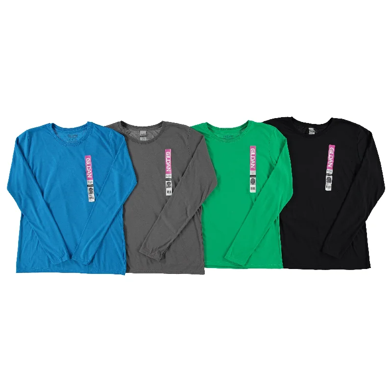 Printed men's undershirts with cool designsGildan Ladies Performance Round Neck Long Sleeve Tee, Assorted Sizes and Colors (GLP119LS) Printed men's undershirts with cool designsGildan Ladies Performance Round Neck Long Sleeve Tee, Assorted Sizes and Colors (GLP119LS)