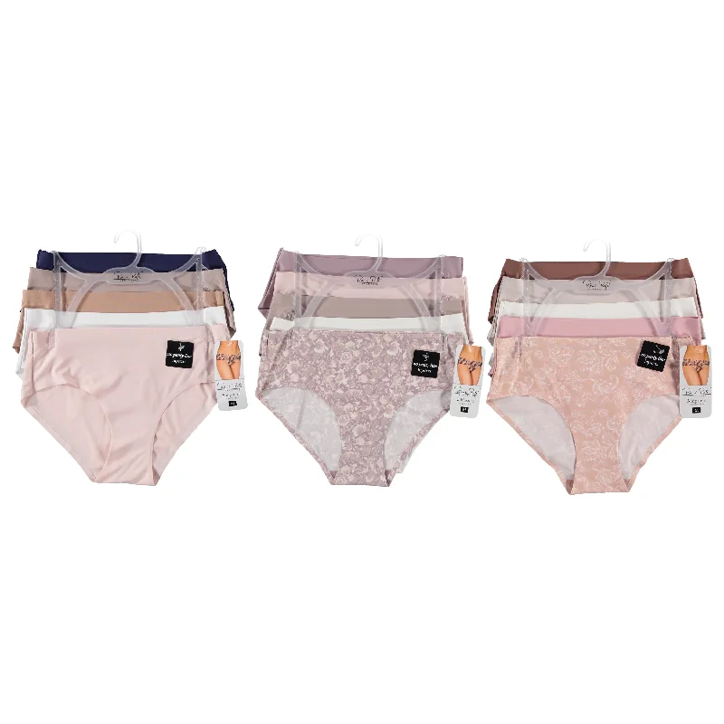 Short - sleeve men's undershirts for summerRene Rofe Women 5 Pack Lazer Cut Hipster - Assorted Styles & Colors Each on Hanger & Tag to Case (RRLC5) Short - sleeve men's undershirts for summerRene Rofe Women 5 Pack Lazer Cut Hipster - Assorted Styles & Colors Each on Hanger & Tag to Case (RRLC5)