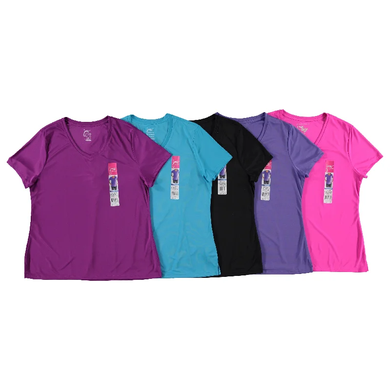 Anti - odor men's undershirts for freshnessJMS Women CoolDri Short Sleeve V Neck Tee - Assorted Colors & Sizes 1XL-4XL to Case (OJ253) Anti - odor men's undershirts for freshnessJMS Women CoolDri Short Sleeve V Neck Tee - Assorted Colors & Sizes 1XL-4XL to Case (OJ253)