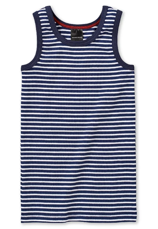 Henley - style men's undershirts with a button placketSchiesser Kids - Original Classics - Undershirt