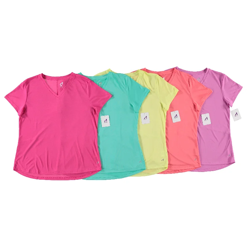 Seamless men's undershirts for a smooth silhouetteAl1ve Women's Active Performance V-Neck Tee, Assorted Colors and Sizes (AL1601) Seamless men's undershirts for a smooth silhouetteAl1ve Women's Active Performance V-Neck Tee, Assorted Colors and Sizes (AL1601)