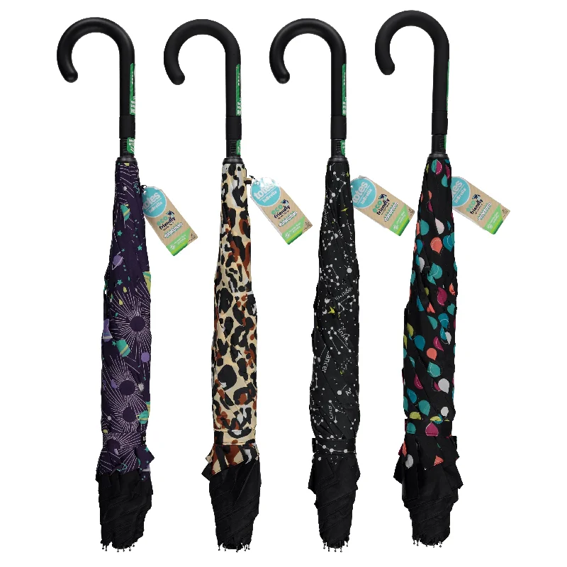 Tag - less men's undershirts to avoid irritationTotes Inbrellas Auto-Close Reversible Stick Umbrella - Assorted Patterns (901) Tag - less men's undershirts to avoid irritationTotes Inbrellas Auto-Close Reversible Stick Umbrella - Assorted Patterns (901)
