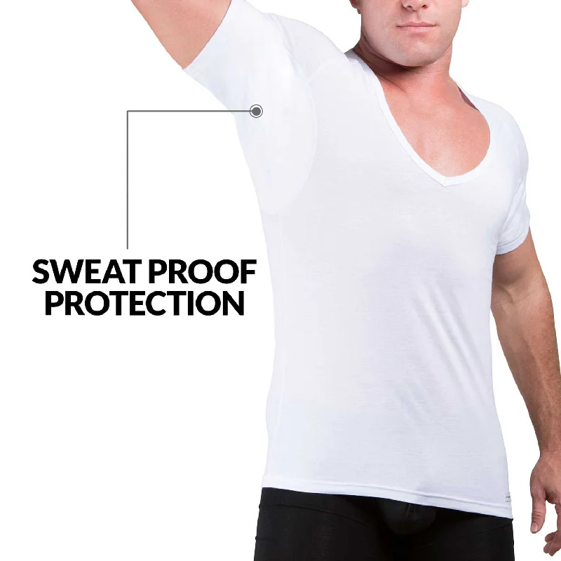 Printed men's undershirts with cool designsDeep V Cotton Sweat Proof Undershirt For Men Printed men's undershirts with cool designsDeep V Cotton Sweat Proof Undershirt For Men