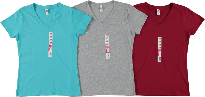 Men's undershirts with a built - in sun protectionFruit of the Loom Ladies V-Neck Short Sleeve Tee, Assorted Colors and Sizes (FL119V) Men's undershirts with a built - in sun protectionFruit of the Loom Ladies V-Neck Short Sleeve Tee, Assorted Colors and Sizes (FL119V)