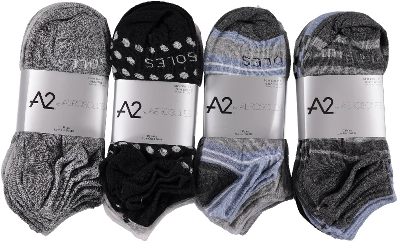 Tag - less men's undershirts to avoid irritationAerosoles Ladies 10-Pack, No-Show Socks, Assorted Colors and Styles (AELNS10) Tag - less men's undershirts to avoid irritationAerosoles Ladies 10-Pack, No-Show Socks, Assorted Colors and Styles (AELNS10)