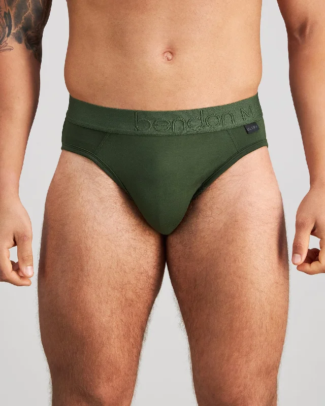 Men's briefs with a wide waistband for comfortBamboo Mens Brief