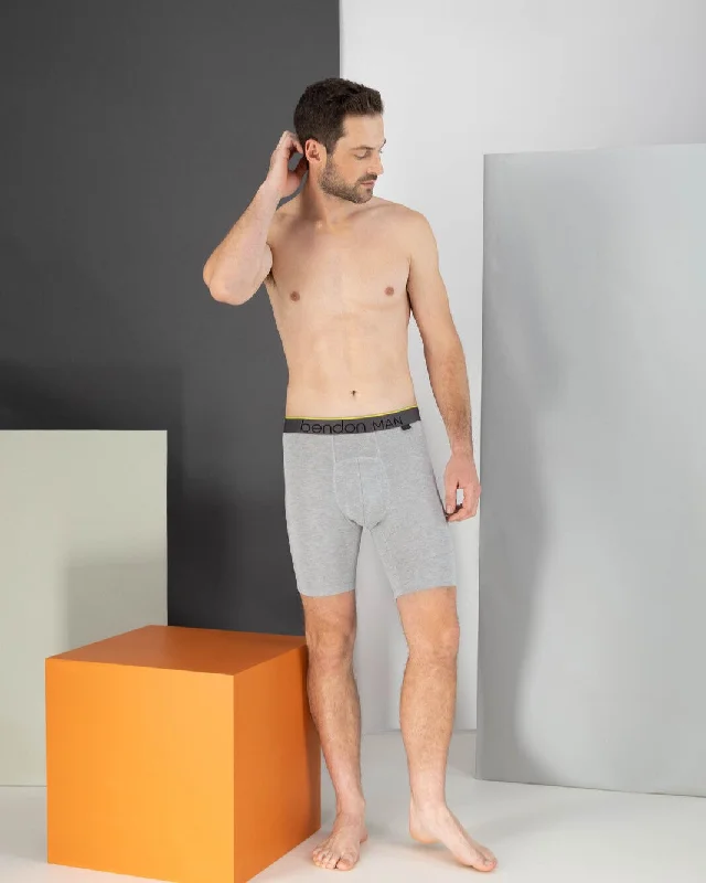 Men's briefs with a wide waistband for comfortEveryday Active Mens Long Trunk
