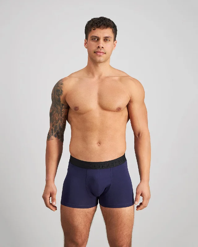 Low - cut men's briefs for a discreet appearanceEveryday Essential Mens Trunk