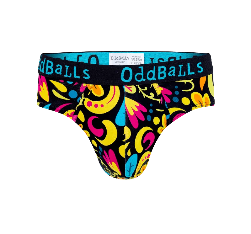 Antimicrobial men's briefs for hygieneBotanical - Mens Briefs