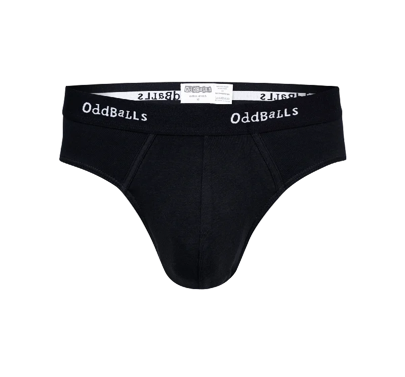 Organic men's briefs for an eco - friendly choiceClassic Black - Mens Briefs