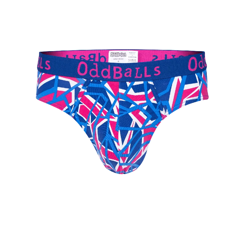 Men's briefs with a wide waistband for comfortCracked - Mens Briefs