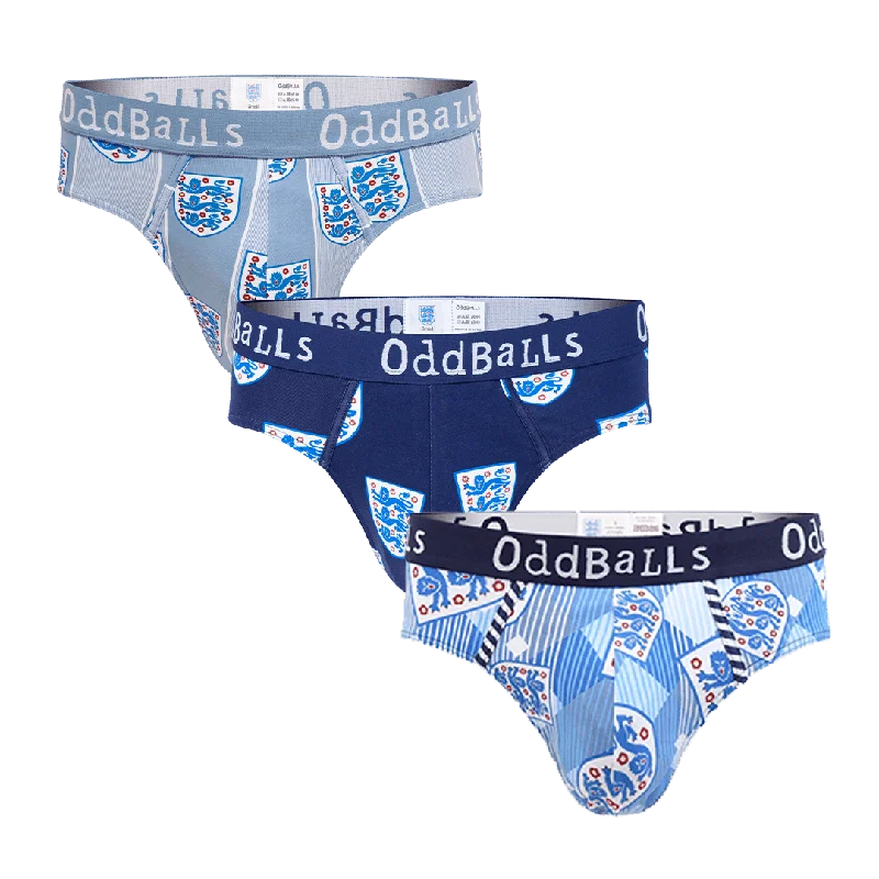 Designer - label men's briefs for high - end fashionEngland FA Bundle - Mens Briefs 3 Pack Bundle Designer - label men's briefs for high - end fashionEngland FA Bundle - Mens Briefs 3 Pack Bundle