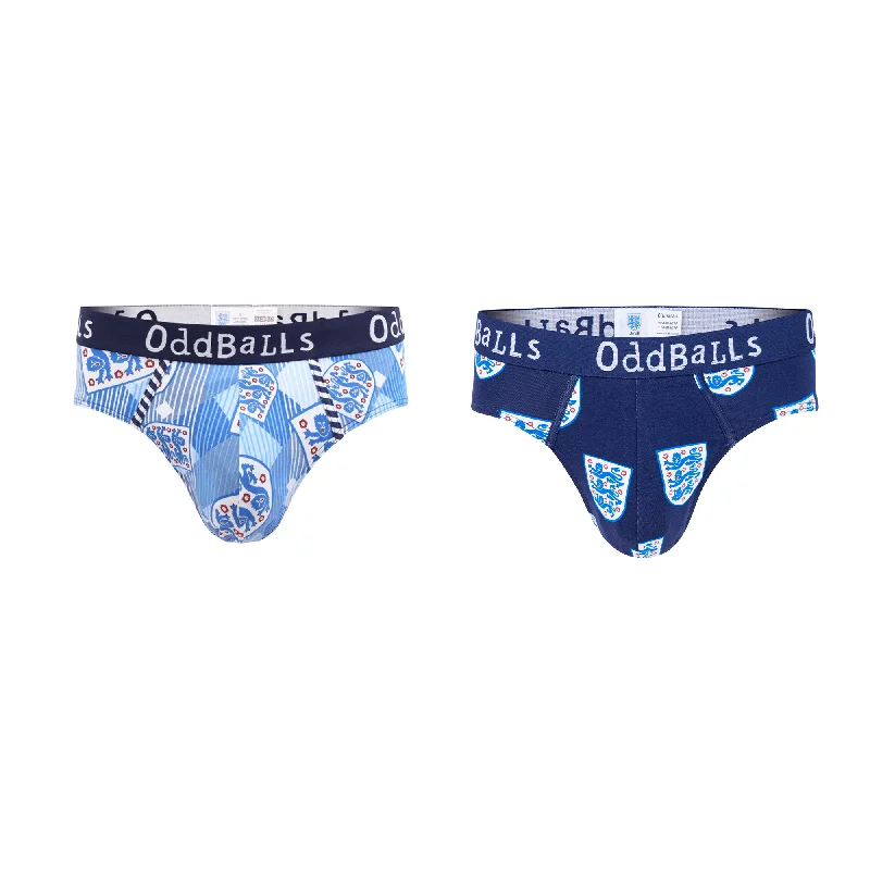 Performance men's briefs for athletesEngland FA Classic Bundle - Mens Briefs 2 Pack Bundle Performance men's briefs for athletesEngland FA Classic Bundle - Mens Briefs 2 Pack Bundle