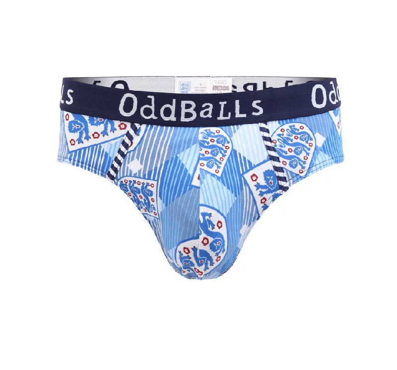 Patterned men's briefs with unique printsEngland FA Retro - Mens Briefs