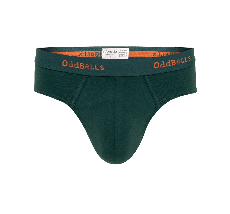 Men's briefs with a double - layer pouch for extra protectionEvergreen - Mens Briefs