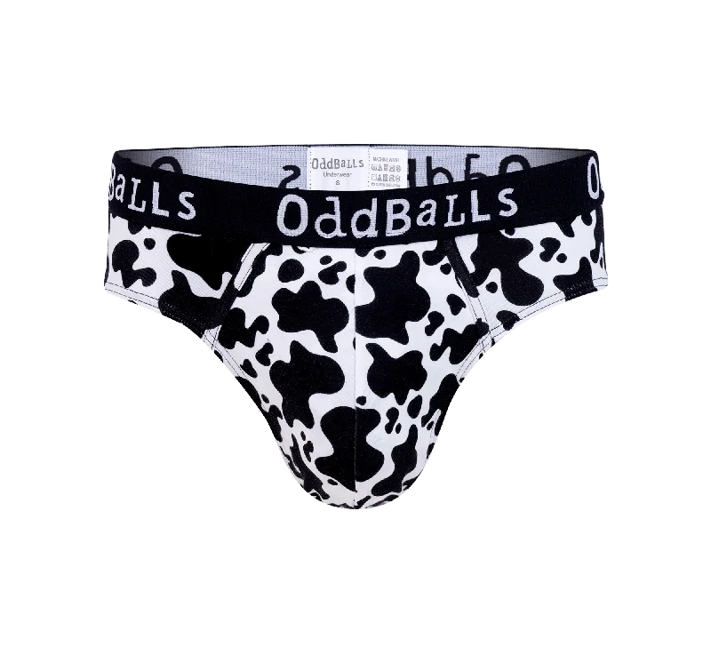 Vintage - style men's briefs for a retro lookFat Cow - Mens Briefs