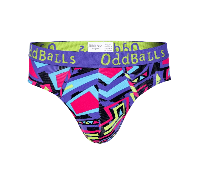 Men's briefs with a supportive pouch designGraffiti - Mens Briefs