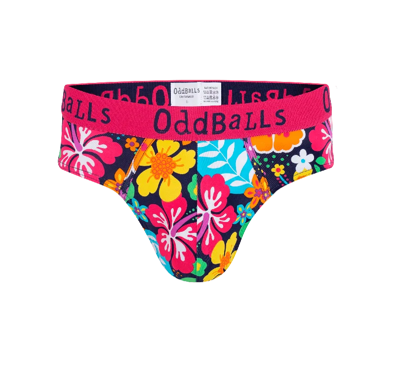 Full - back men's briefs for maximum coverageHawaii - Mens Briefs