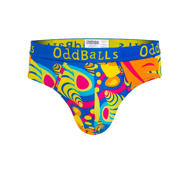 Low - cut men's briefs for a discreet appearanceHippy Jungle - Mens Briefs