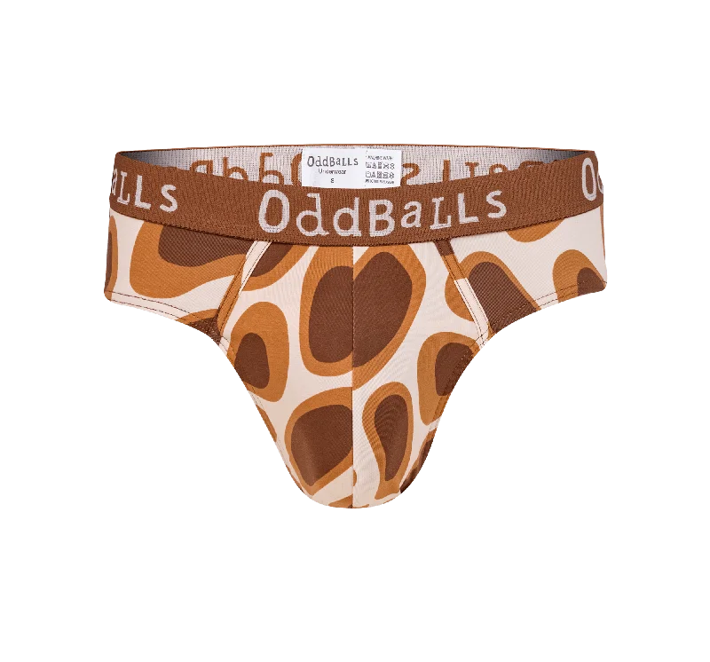 Antimicrobial men's briefs for hygieneLanky Giraffe - Mens Briefs