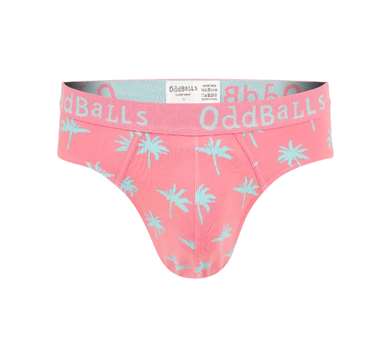 Silky men's briefs for a luxurious feelLife's a Beach - Mens Briefs