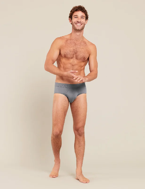 Seamless men's briefs for a smooth look under clothesMen's Everyday Briefs - Ash