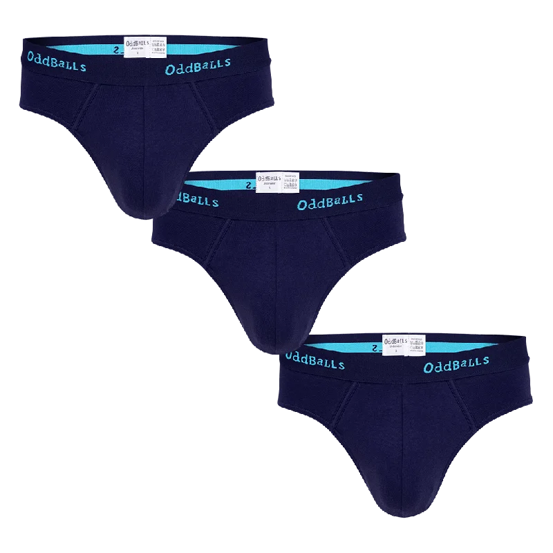 Vintage - style men's briefs for a retro lookMidnight Bundle - Mens Briefs 3 Pack Bundle Vintage - style men's briefs for a retro lookMidnight Bundle - Mens Briefs 3 Pack Bundle