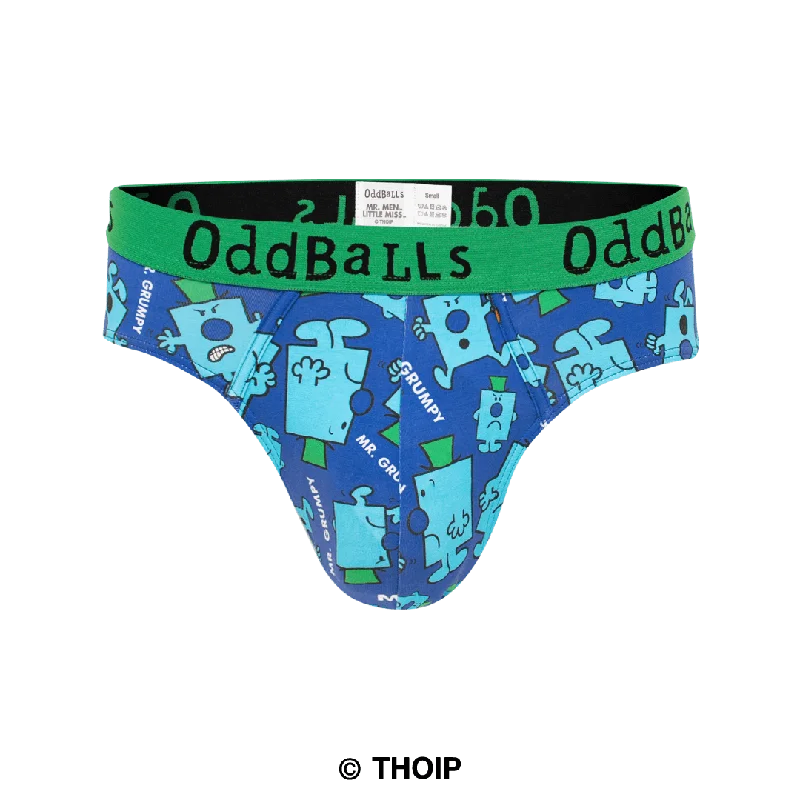 Silky men's briefs for a luxurious feelMr Grumpy - Mr Men - Mens Briefs