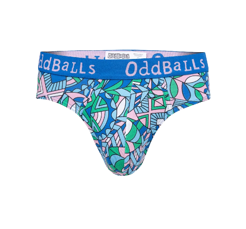 Patterned men's briefs with unique printsRainforest - Mens Briefs