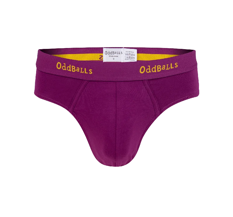 Soft cotton men's briefs for ultimate comfortRon Burgundy - Mens Briefs