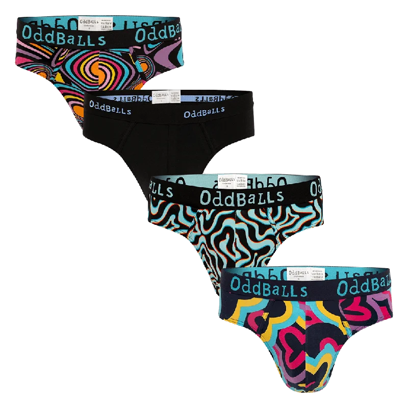 Men's briefs with a double - layer pouch for extra protectionShadows Bundle - Mens Briefs 4 Pack Bundle Men's briefs with a double - layer pouch for extra protectionShadows Bundle - Mens Briefs 4 Pack Bundle