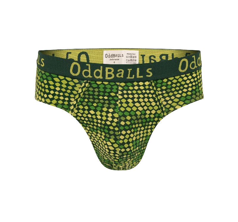 Antimicrobial men's briefs for hygieneSnakeskin - Mens Briefs