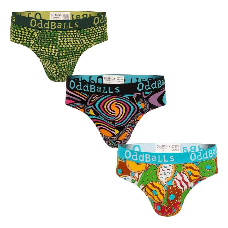 Light - weight men's briefs for summer wearThe Fresh Bundle - Mens Briefs 3 Pack Bundle Light - weight men's briefs for summer wearThe Fresh Bundle - Mens Briefs 3 Pack Bundle