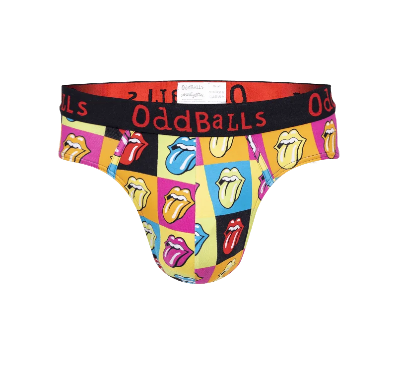Men's briefs with a quick - dry featureThe Rolling Stones - Multi - Mens Briefs
