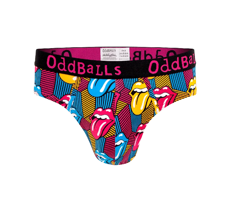 Seamless men's briefs for a smooth look under clothesThe Rolling Stones - Retro - Mens Briefs Seamless men's briefs for a smooth look under clothesThe Rolling Stones - Retro - Mens Briefs