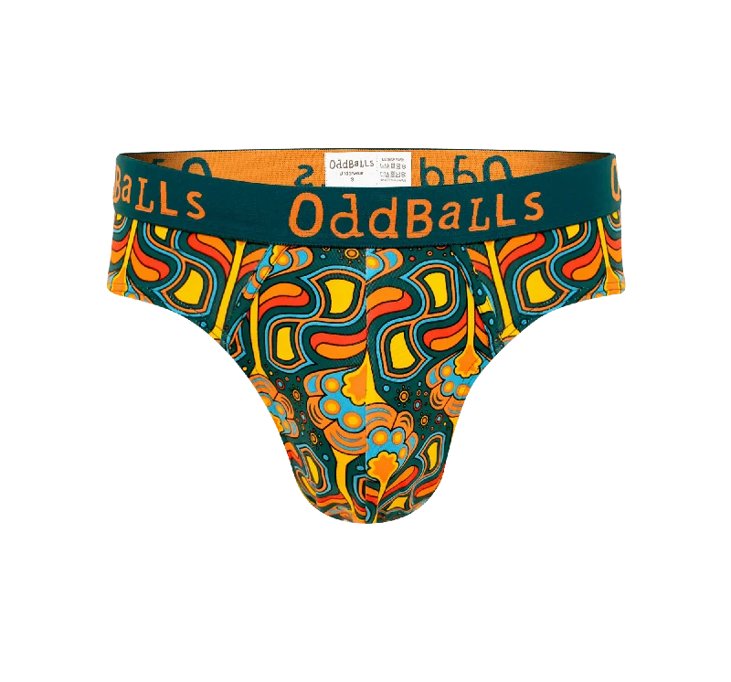 Patterned men's briefs with unique printsVintage - Mens Briefs