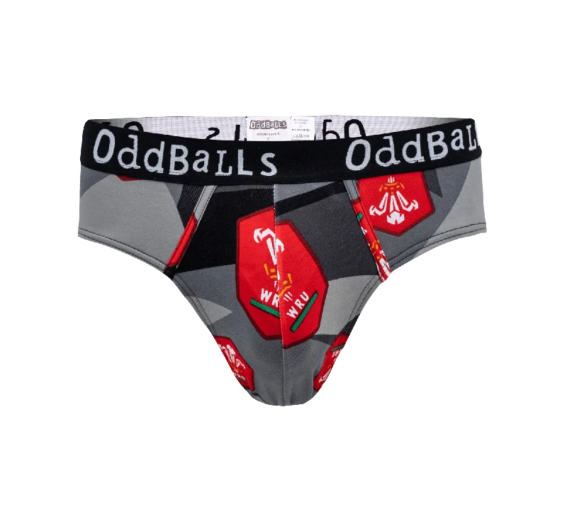 Performance men's briefs for athletesWelsh Rugby Union - Away - Mens Briefs