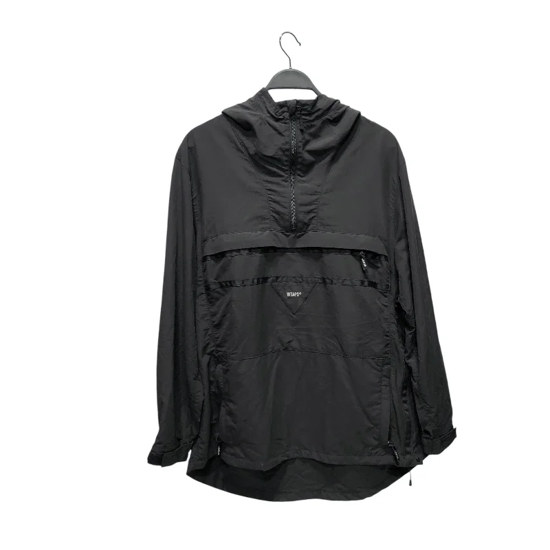 WTAPS/Windbreaker/3/Nylon/BLK/hooded anorak