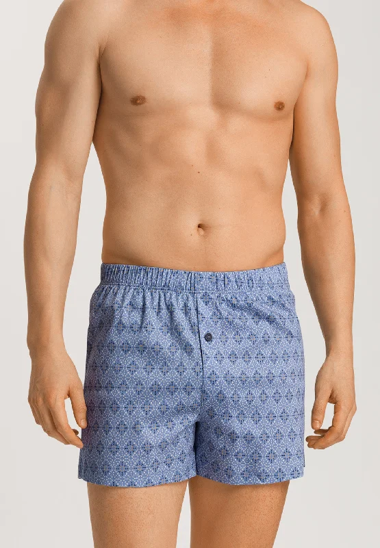 Low - cut men's briefs for a discreet appearanceFancy Jersey Boxers