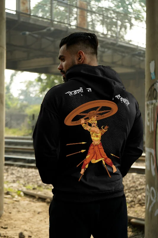 ABHIMANYU HEROIC LEGACY HOODIE (BLACK)