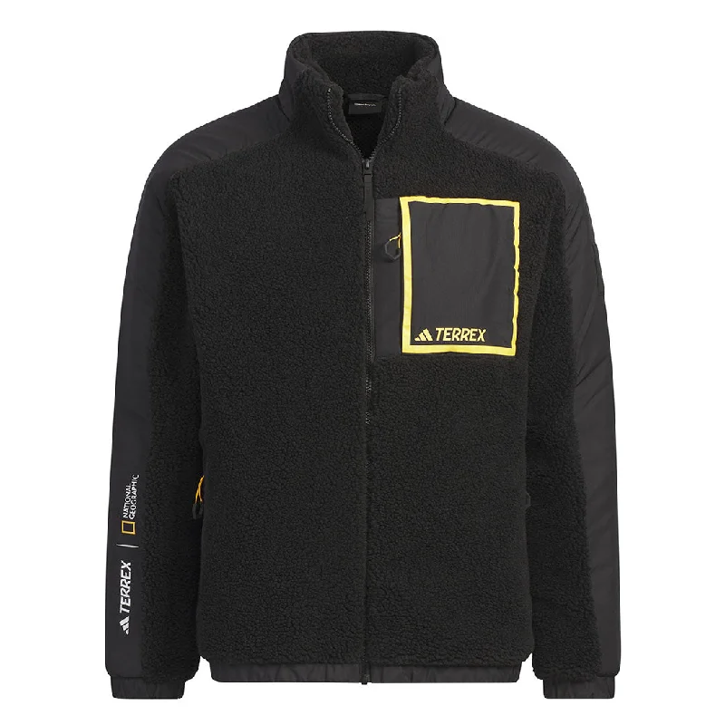 adidas - Men's Terrex x National Geographic High-Pile Fleece Jacket (IL8982)