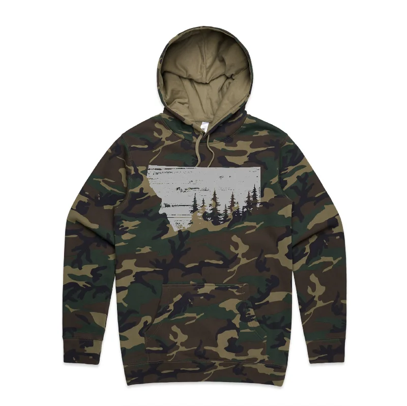 Alpine Forest Camo Heavyweight Hoodie