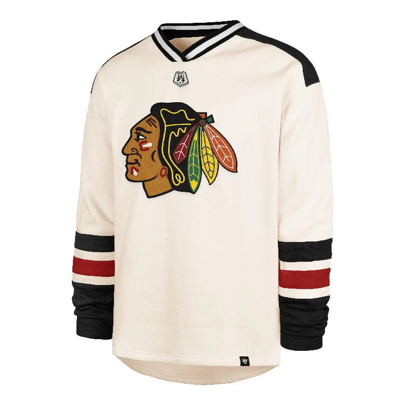 CHICAGO BLACKHAWKS BENCHMARK NETMINDER '47 PULLOVER