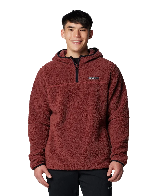 Rugged Ridge III Sherpa Pullover Hoodie in Spice