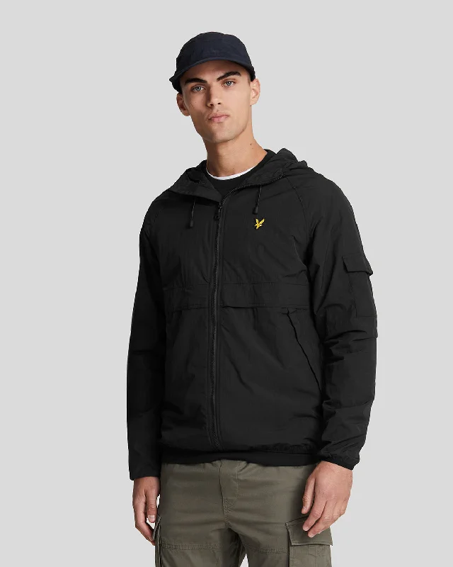 Hooded Windbreaker Jacket