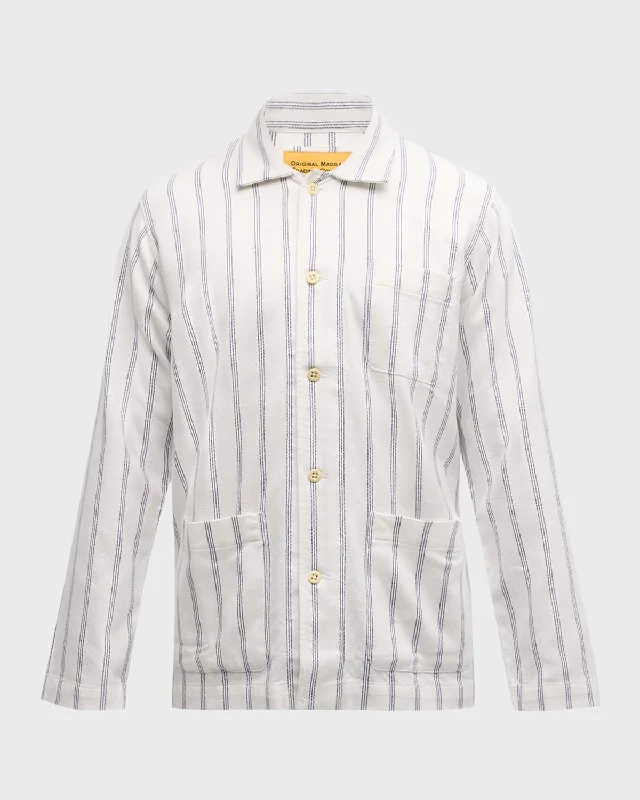 Men's No. 106 Stout Striped Overshirt