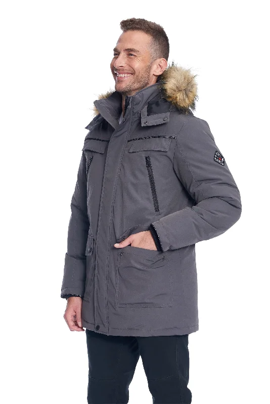 MEN'S VEGAN DOWN PARKA